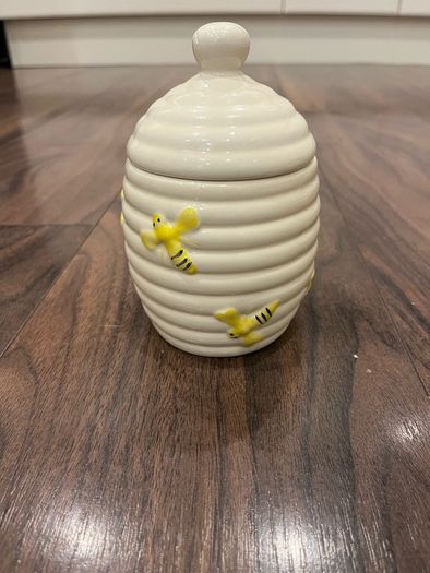 Ceramic Honey Pot