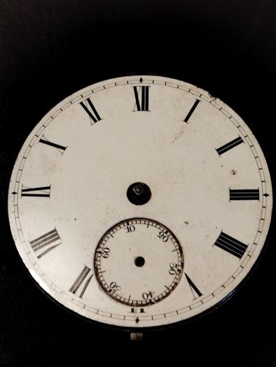 Antique 1877 Sterling Silver English Lever Pocket Watch - Matching Numbers - Restoration Project
