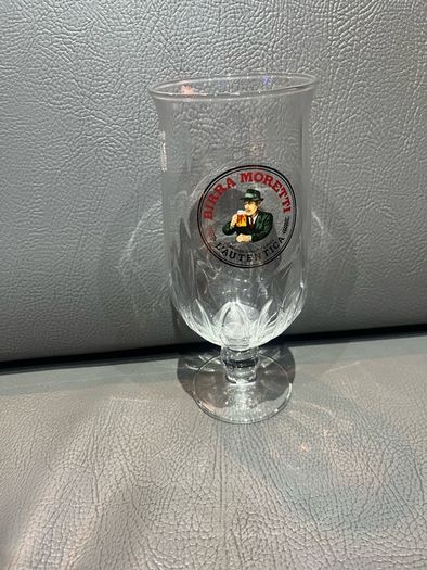 Birra Moretti Pint Glass Beer