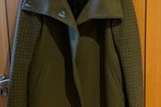 Zara wool blend khaki Coat