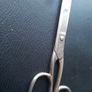 Old Vintage 7" Tailor's Scissors made in Sheffield England Image 5