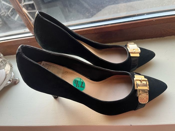 Black stilettos