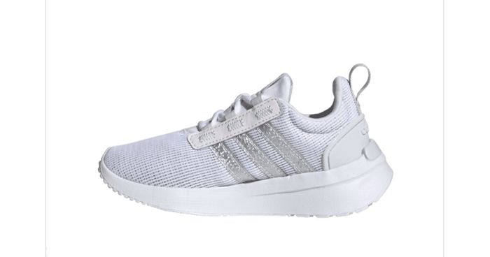 Brand New Adidas Girls Racer TR21 Trainers - Size - U.K.12K - RRP - 39.99 - Open To Offers!!