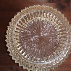 Davidson Art Deco Flint Glass Fruit Bowl No. 695 Circ 1920's