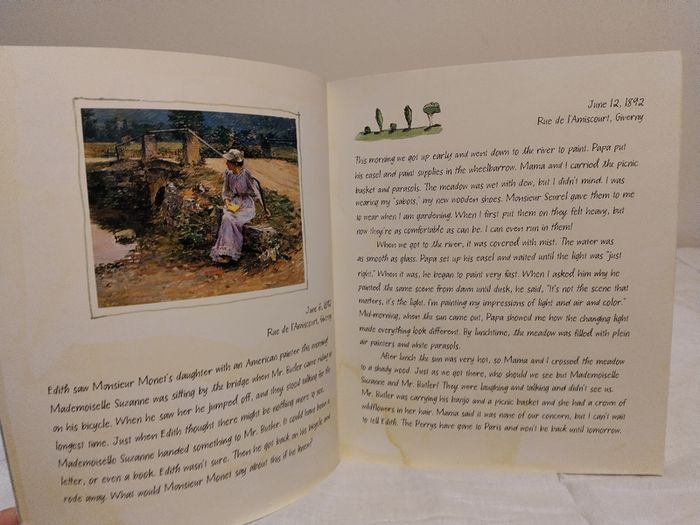 Charlotte in Giverny  by Joan MacPhail Knight