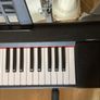 Yamaha Piaggero NP15 Portable Keyboard, Piano keys look, 61 Keys, USB connection, Black with Music stand and keyboard Stand  (Working Perfectly) Image 7