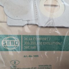 SEBO BS Series Paper Dust Bag - 1055