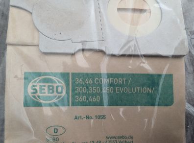 SEBO BS Series Paper Dust Bag - 1055