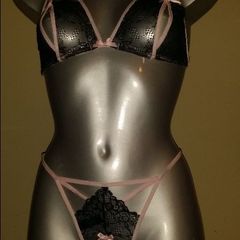 sexy lingerie ireland Sexy Underwear, Lace Lingerie Set, Boudoir Underwear, Sheer Lace Lingerie,  Lace Bralette and High Waist Lace up Panty Set, Bridal Lingerie main image 0