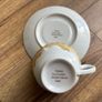 vintage Yamasen Fine Porcelain cup and saucer set from Japan, likely part of the 24K Gold Collection Image 9