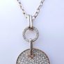 Absolute Jewellery Gold Plated Unique Pendant and Chain Image 3