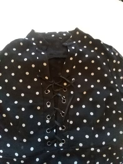 Polka Dot Maxi Dress