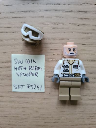 lego sw1014 hoth rebel trooper, set star wars 75241