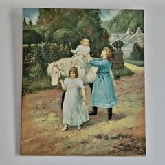 Vintage oil on canvas