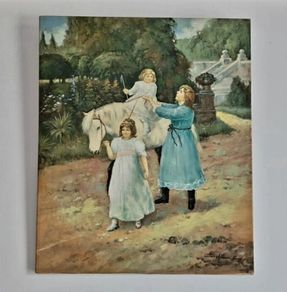 Vintage oil on canvas