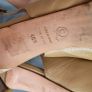 Alexander McQueen Tan Leather Crystal Embellished Skull Detail Peep Toe Pumps Size 40.5 (Fit 7-7.5UK) - Rrp 695 (New) Image 7