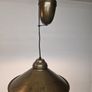 1890/ 1900 Antique French adjustable copper pendant light Image 2