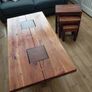 coffee table and matching nest of tables Image 3