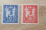 East Germany 1949 "Postal Workers' Union Congress" Complete Set unused - free standard postage