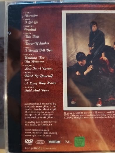 Eighteen Visions CD - Obsession