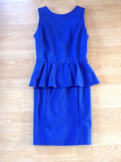 Blue Peplum dress