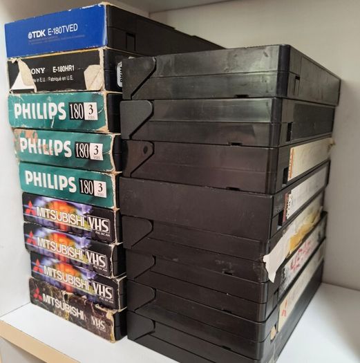 VHS tapes