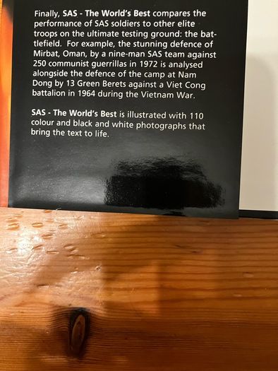 Military book: 'SAS The World's Best'