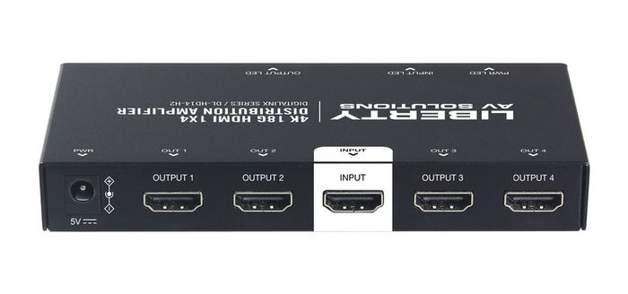 1 in 4 out HDMI distribution splitter DL-HD14-H2