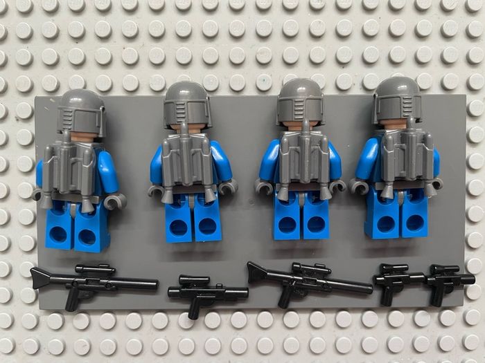 lego Star Wars sw0296 Mandalorian Death Watch Warrior minifigure BUNDLE