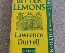 Bitter Lemons by Lawrence Durrell 1961 in good used condition with all pages intact FREE STANDARD POSTAGE INCLUDED