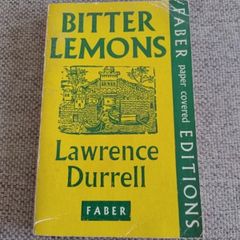 Bitter Lemons by Lawrence Durrell 1961 in good used condition with all pages intact FREE STANDARD POSTAGE INCLUDED