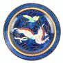 Vintage cloisonne plate Image 2