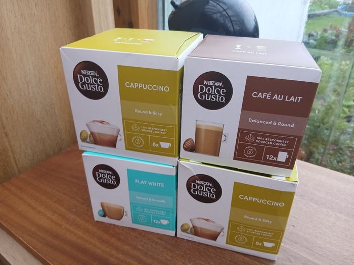 Nescafe Coffee Maker with Coffee Pods included - Only 30