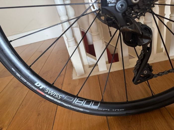 Canyon road bike and Turbo trainer