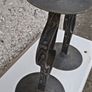 Beautiful Big Cast Iron Candle Holder Image 8