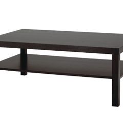 LACK Black coffee table IKEA