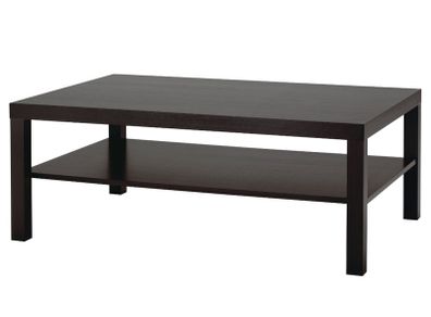 LACK Black coffee table IKEA