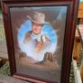 Large Vintage John Wayne Picture Image 5