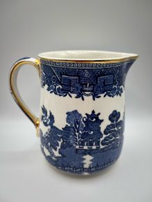 Arklow Pottery Blue Willow Jug