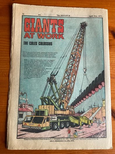 Comics: 'The Hotspur' 1973 (17 numbers)