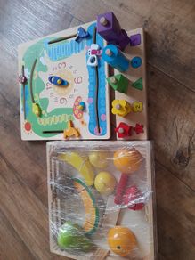 Montessori wooden toys