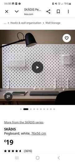 IKEA Peg Board