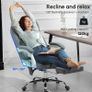 Heated 6 Points Vibration Massage Executive Office Chair Adjustable Swivel Image 8