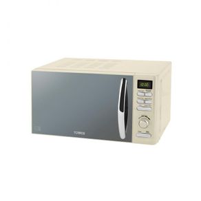 Cream tower microwave