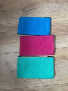 Handwoven pouch/ pencil case