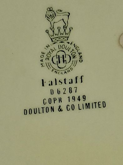 Old 1949 Large Royal Doulton Falstaff Toby Mug Character Mug or Jug, Postage Available or Collection