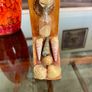 Vintage Rustic Handmade Wooden Hourglass Decorative Egg Sand Timer with Seashells Millport Image 10