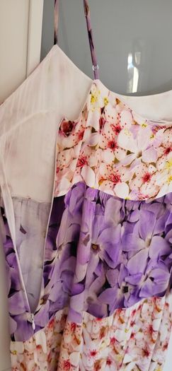 DESIGUAL Grandflower Midi Dress Sz M (Fit 12-14UK) - Rrp 119 (New)