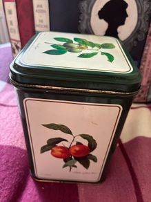 Antique tin box