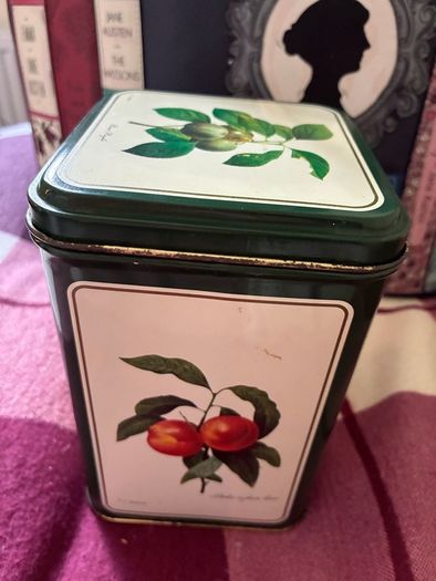 Antique tin box